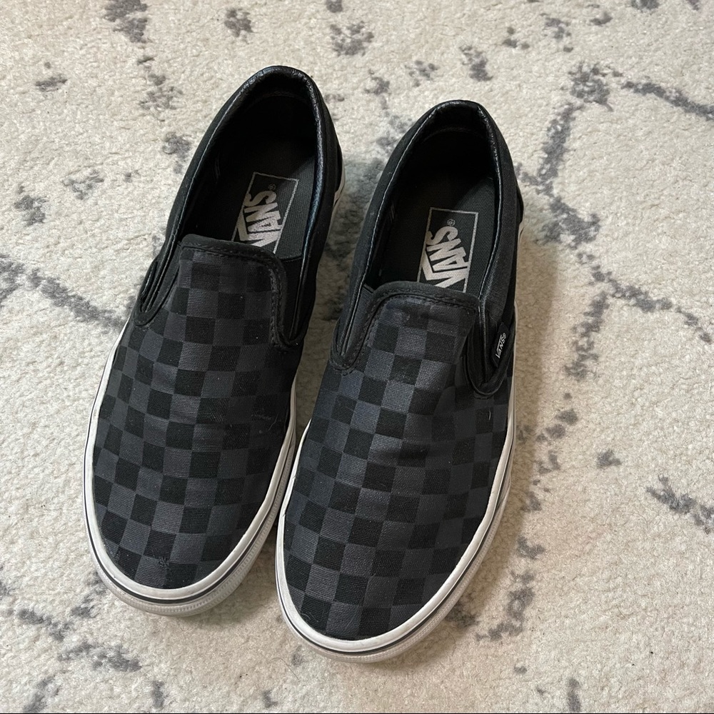 Checkered Vans